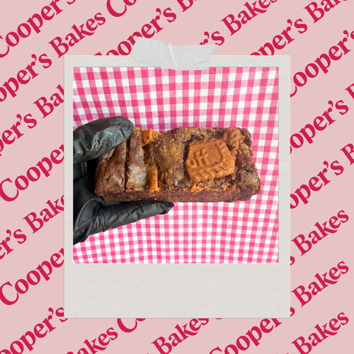 3 x Biscoff Brownie Bars