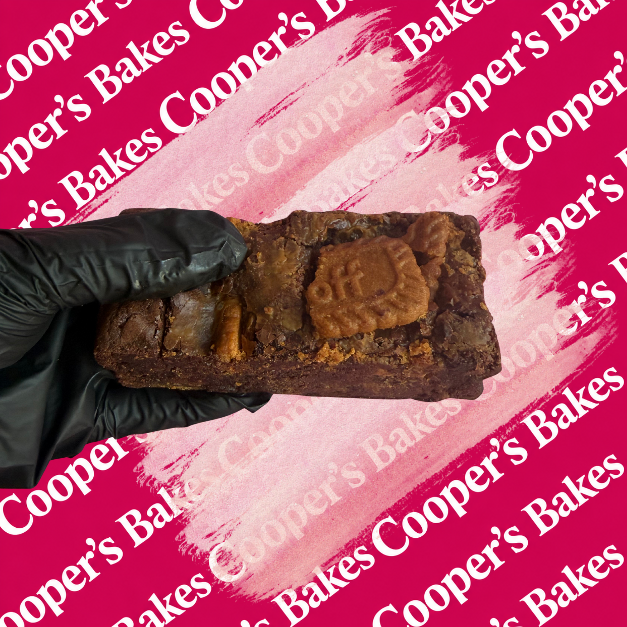 3 x Biscoff Brownie Bars