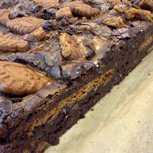 Biscoff Brownie Bar
