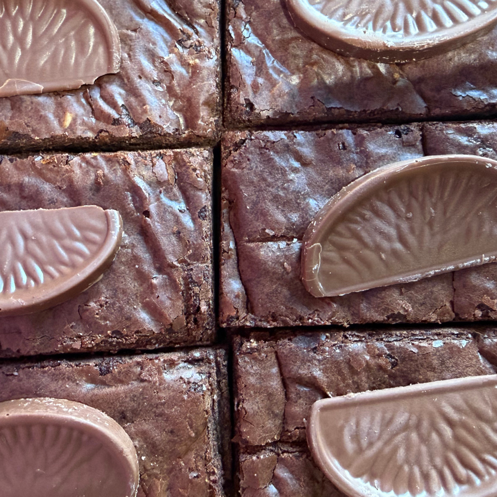 3 x Chocolate Orange Brownie Bars