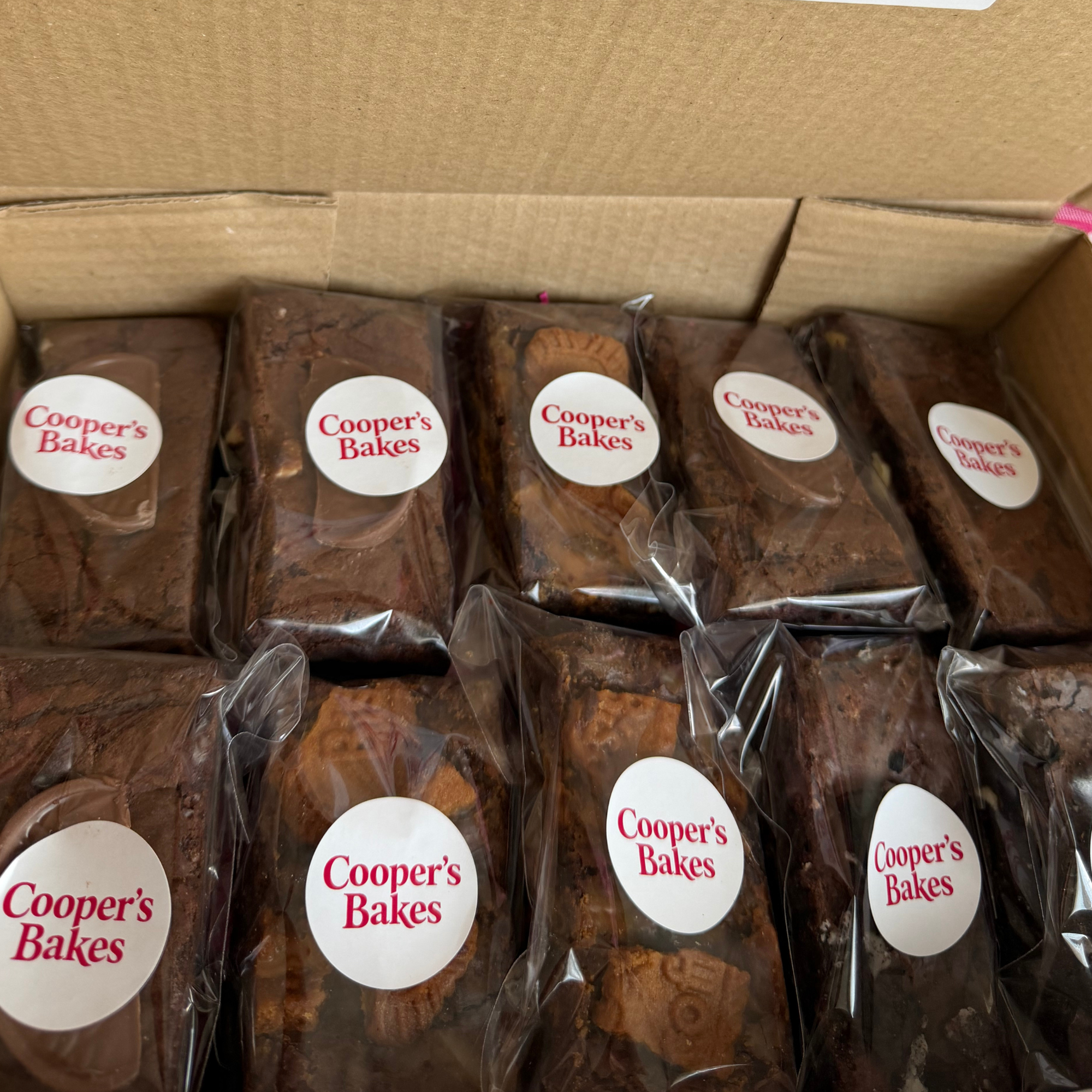 Mixed Brownie box of 10